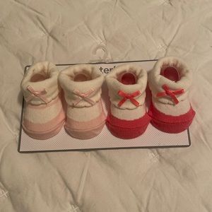 NWT - NB Baby Booties